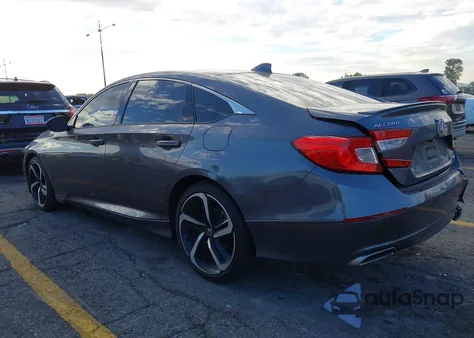 2020 Honda Accord Sport из США, поврежденный, VIN 1HGCV1F31LA091947